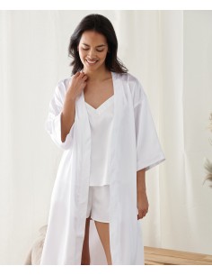 T-TC054-Ladies Satin Robe 2